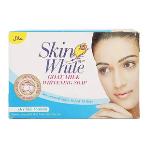 Skin White - Goat Milk - Whitening Soap (Dry Skin) - Blue - 100 pcs