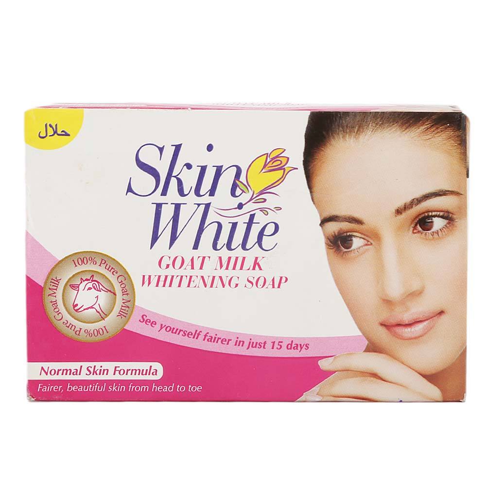 Skin White - Goat Milk - Whitening Soap (Normal Skin) - Pink - 100 pcs