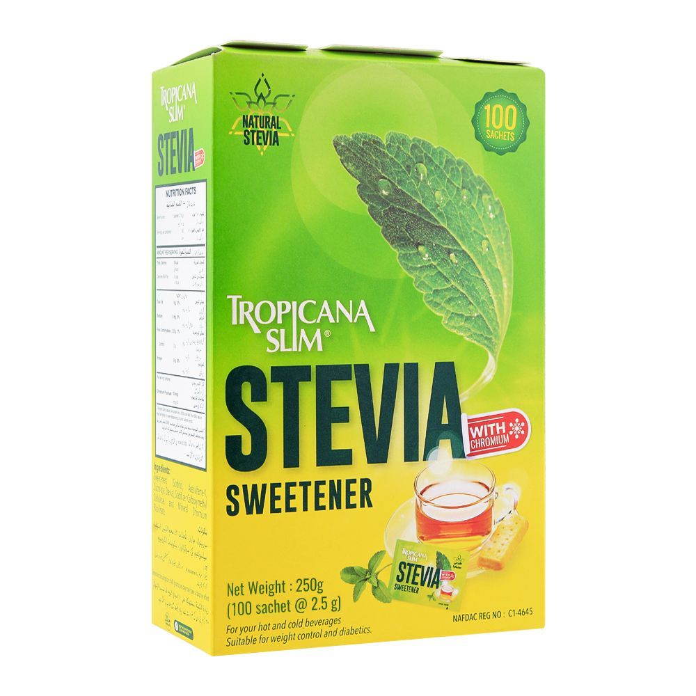 Tropicana - Slim - Stevia Sweetener - Sachet - 100-Pack