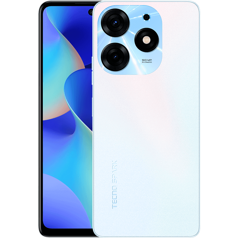 Tecno - Spark 10 Pro 128GB - 8GB RAM - Dual SIM - Pearl White