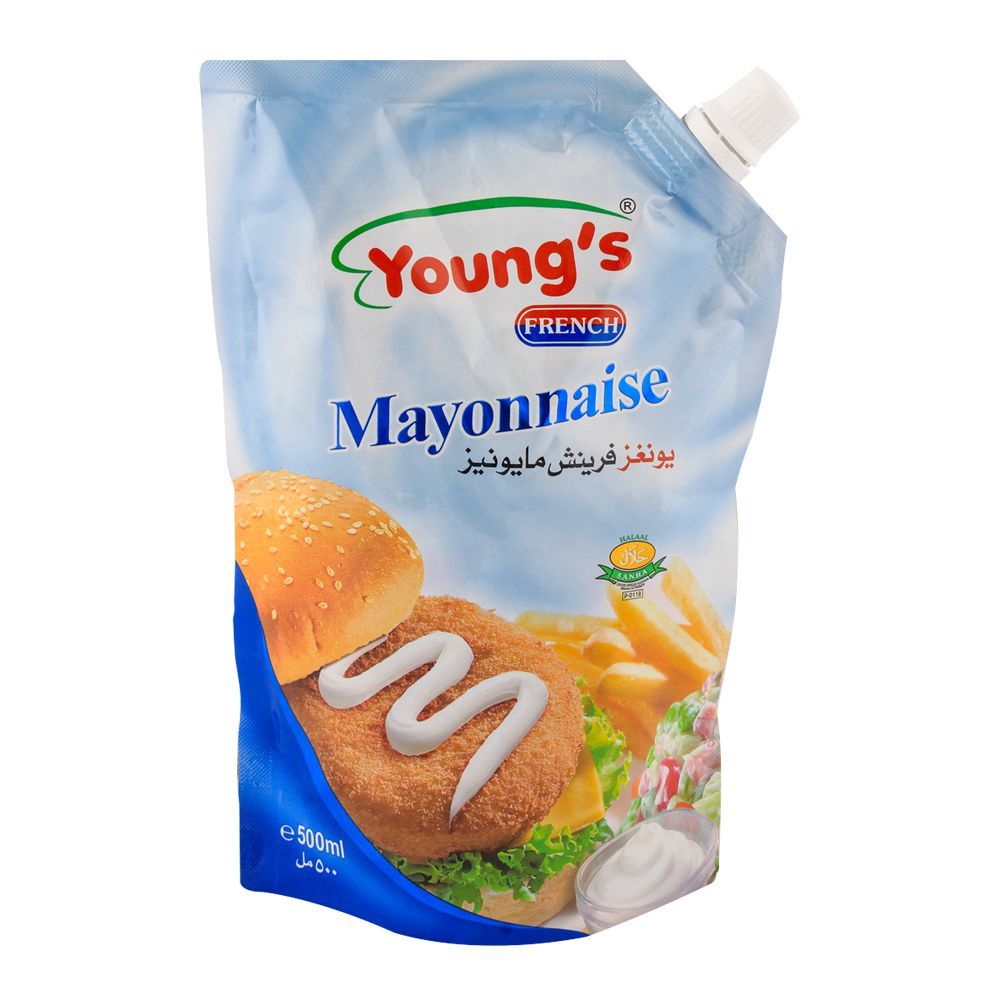Young's - Mayonnaise - 500gm Pouch (6 Packs)