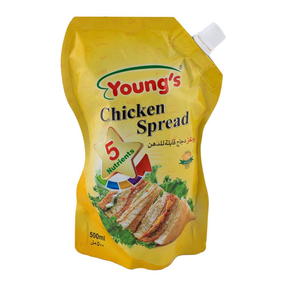 Young's - Chicken Spread - 500gm Pouch (6 Packs)